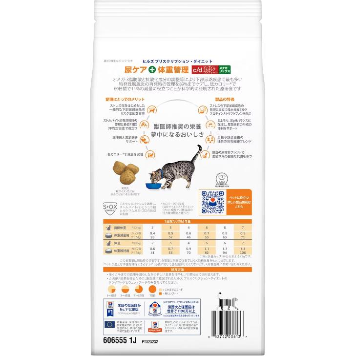 Hill's c/d メタボリックス 4kg Amazon.co.jp: ヒルズ プリスクリプションダイエット