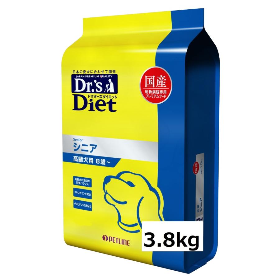 ドクターズダイエット 犬用 シニア 高齢犬用 ８歳以上 3 8kg ドクターズ Dr S Diet 犬 フード ご飯 療法食 Fd046 みるきぃうぇい 通販 Yahoo ショッピング