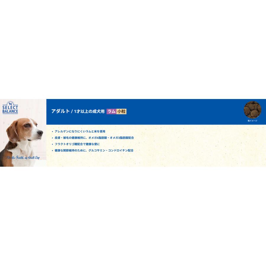SELECT BALANCE セレクトバランス アダルト ラム 1才以上の成犬用