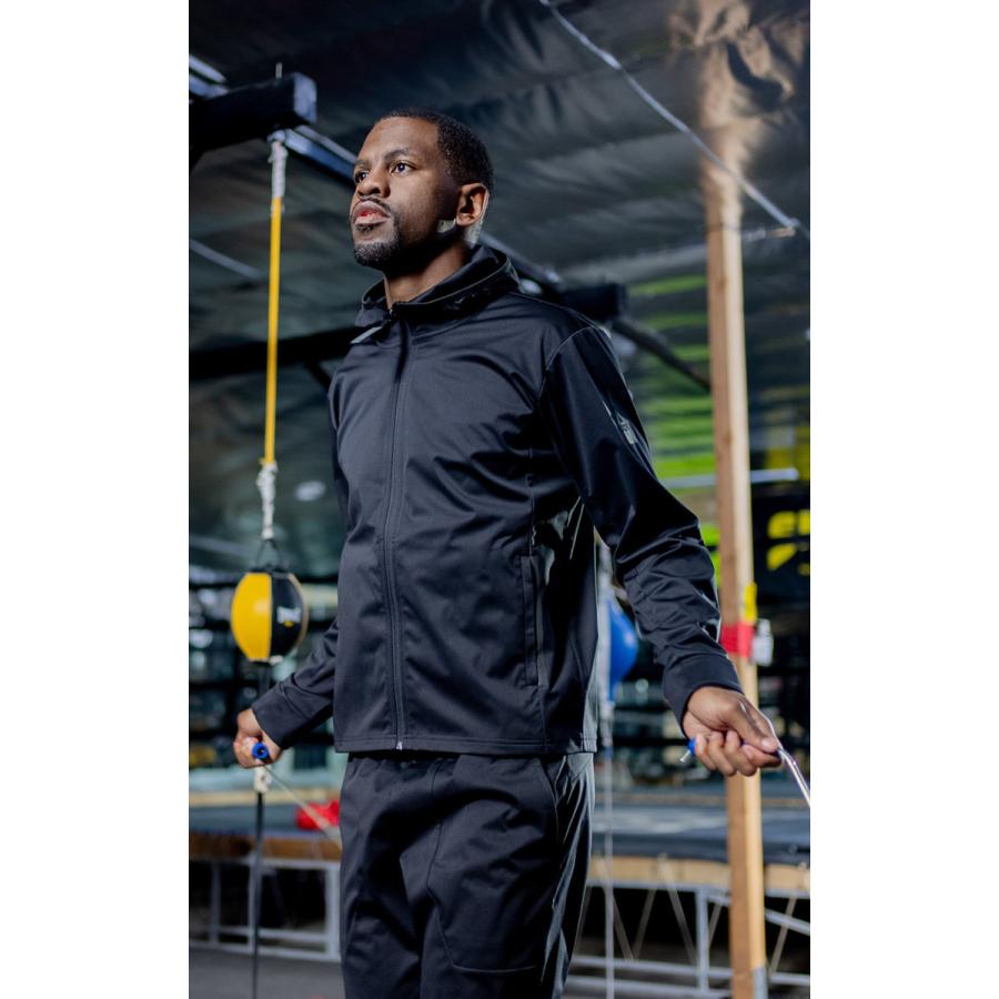 adidas サウナスーツ HYDRO メンズ 上下セット ブラック //アディダス ハイドロ サウナスーツ ランニング ジョギング デトックス 送料無料|m-world|12