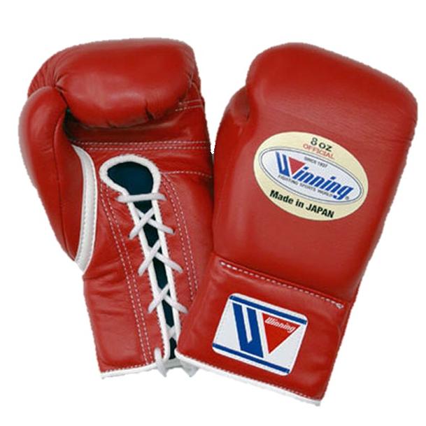 Winning ウイニング プロ試合用 8oz ひも式 ボクシンググローブ ウイニング(WINNING) ボクシンググローブ プロ試合用 8オンス