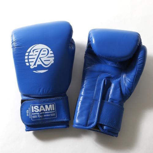 美品✨ISAMI イサミ　ボクシンググローブ BOXER 14oz ブルー　青 ISAMI スパーリンググローブRS RS-002 14oz〜16oz //イサミ ボクシング