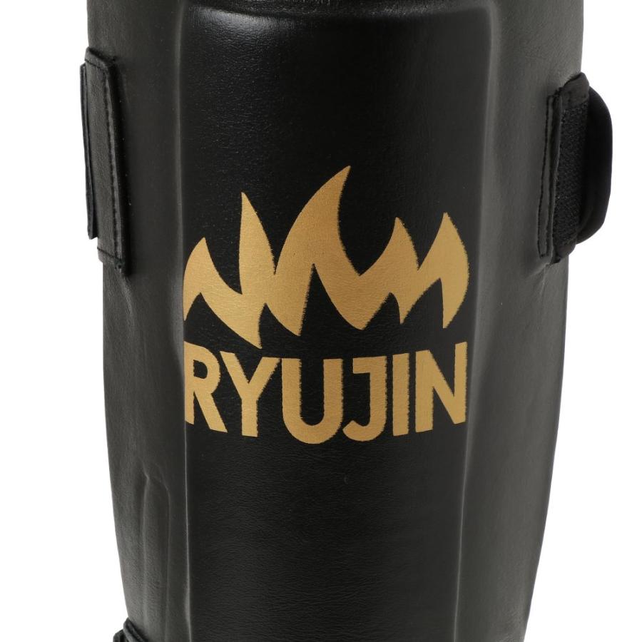 RYUJIN 本革 PRO シンガード レガース //キックボクシング スパー