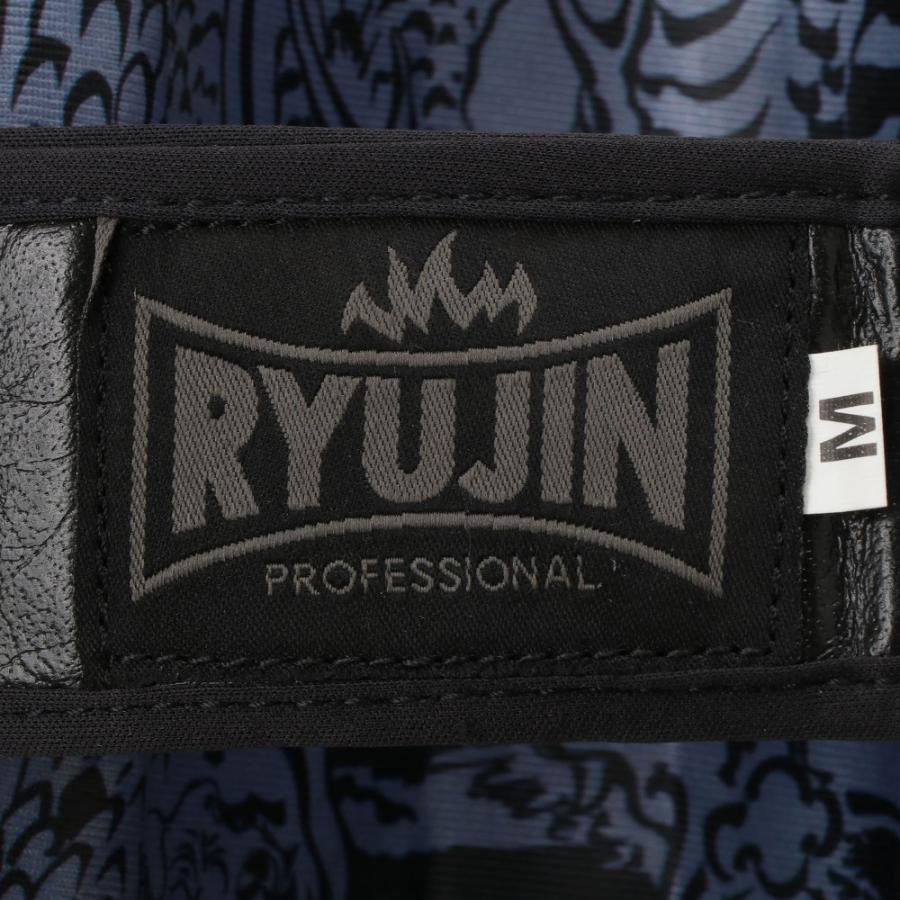 RYUJIN 本革 PRO シンガード レガース //キックボクシング スパー