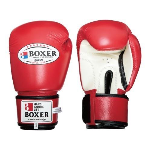 ISAMI ボクシンググローブ BOXER 本革 16オンス TBX-116