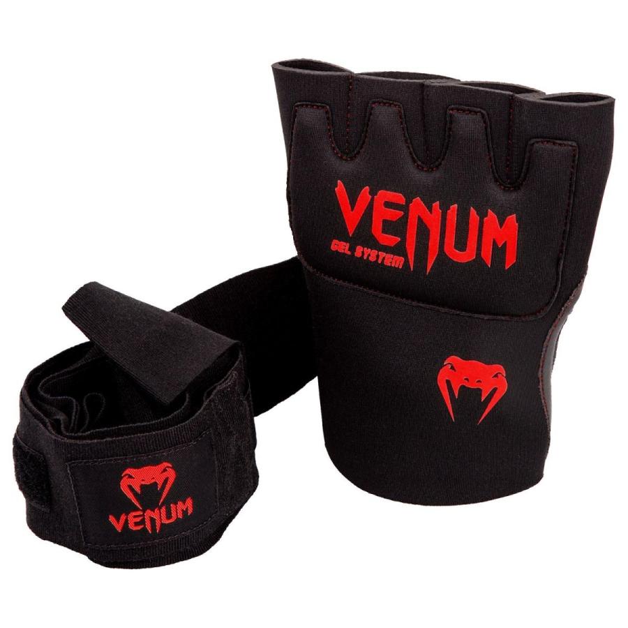 VENUM ナックルグローブ Kontact Gel Glove Wraps (ブラック×レッド