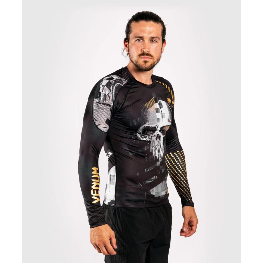 流行に ラッシュガード Venum スポーツウェア ワークアウト フィットタイプ 吸汗速乾 機能性 ロングスリーブ 送料無料 トレーニングウェア スポーツウェア ワークアウト フィットタイプ 吸汗速乾 機能性 Rashguard Skull コンプレッションウエア Chapayom Com