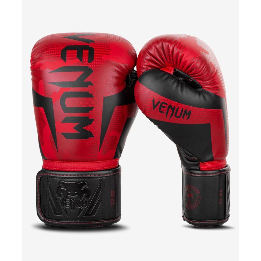 VENUM ボクシング グローブ ELITE BOXING GLOVES （レッド×カモ