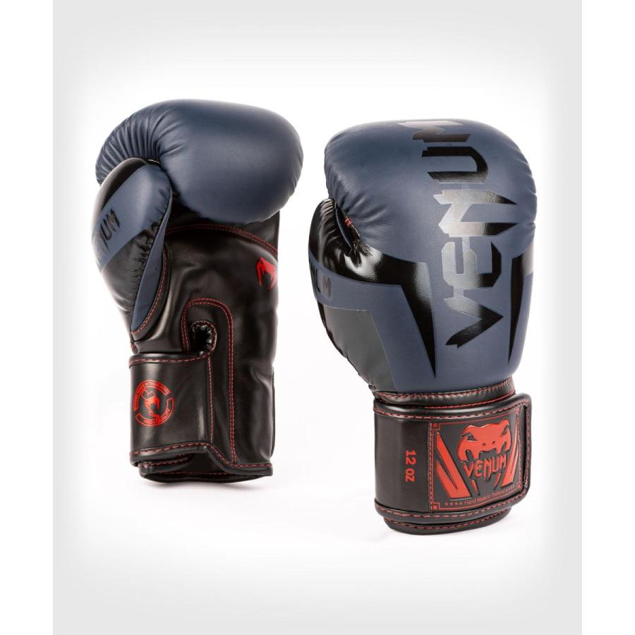 VENUM ボクシング グローブ ELITE BOXING GLOVES （ネイビーブルー