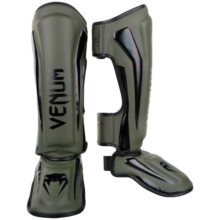 ポイント10倍 Venum レッグガード Elite Standup Shin Guards カーキ ブラック レガース キックボクシング 格闘技 防具 プロテクター 55 以上節約 Www Muslimaidusa Org
