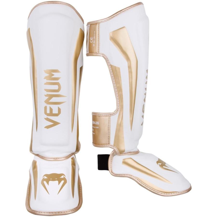 VENUM レッグガード ELITE SHIN GUARDS （ホワイト×ゴールド