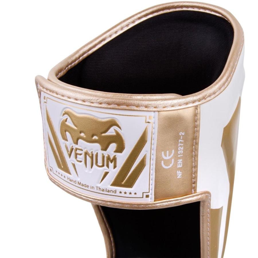 VENUM レッグガード ELITE SHIN GUARDS （ホワイト×ゴールド
