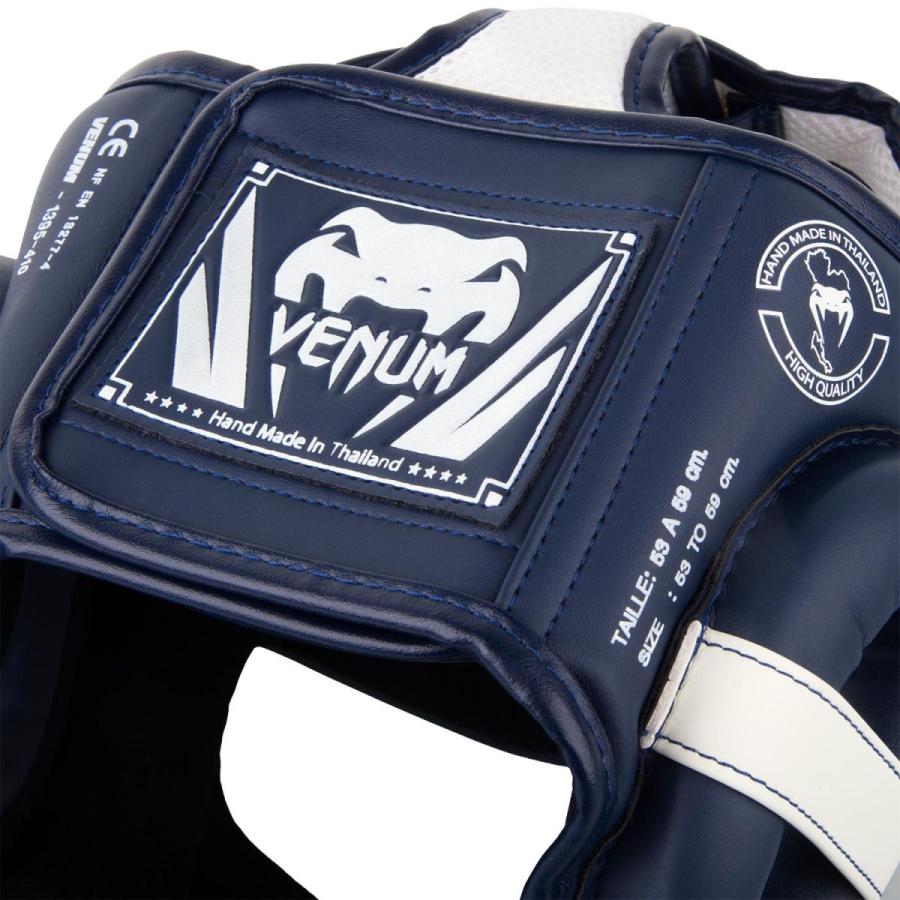 VENUM ヘッドガード ELITE HEADGEAR （ホワイト×ネイビーブルー