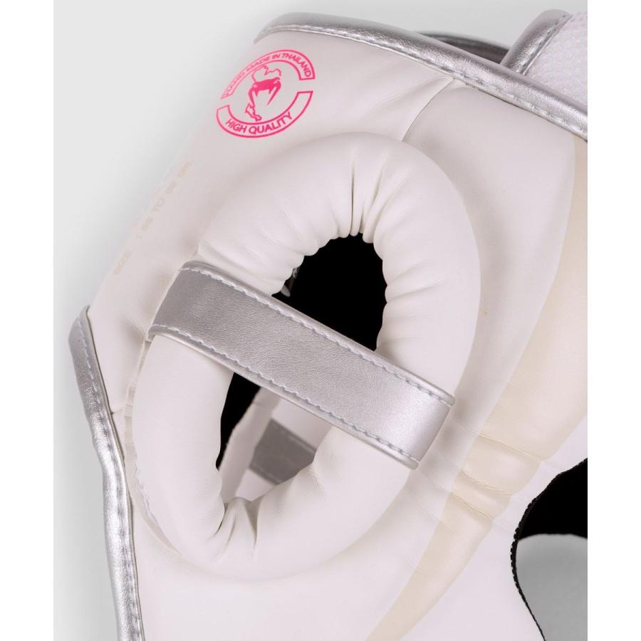 VENUM ヘッドガード ELITE HEADGEAR （ホワイト×シルバーピンク