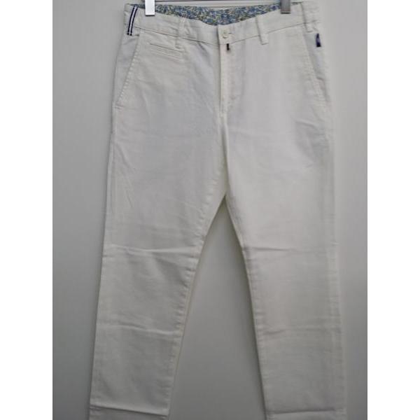 パンツ 50％OFF Laura Ｆelice 春夏物 ストレッチ チノパン(82cm)新品