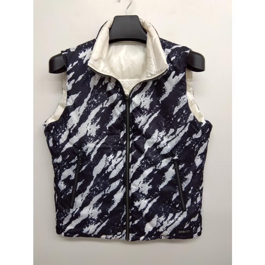 ダウンベスト 40%OFF BBCO リバーシブル(50)送料無料 新品
