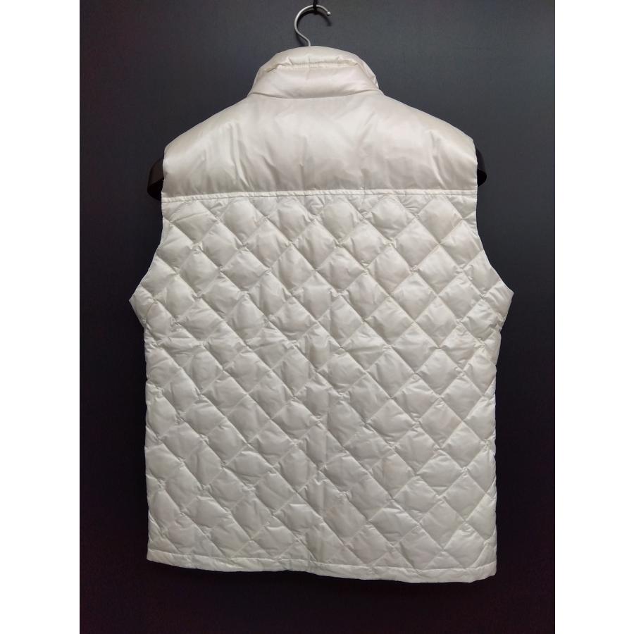 BBCOベストダウン　リバーシブル　ほぼ未使用 ホワイト ダウンベスト 40%OFF BBCO リバーシブル(48)送料無料 新品