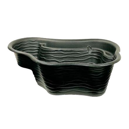 まちゃ 大型 成型池 プラ池 W210×D140×H60(最深)cm 大型 成型池