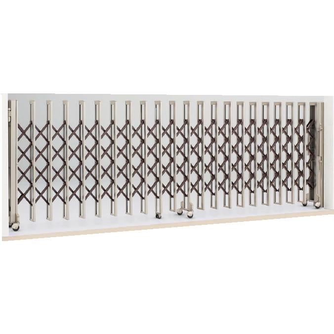 四国化成 伸縮門扉（アコーディオン門扉） クレディーアコー1型 片開き