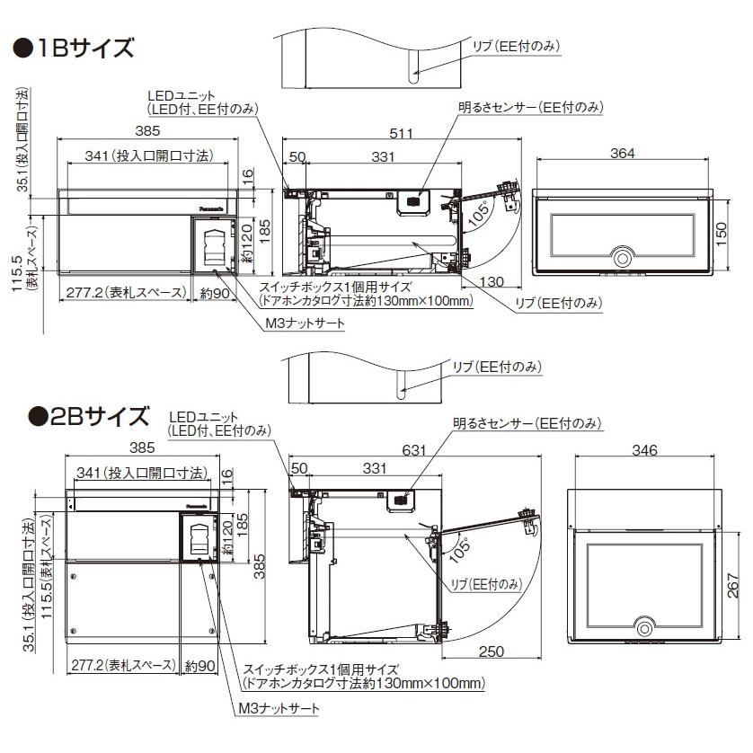 Panasonic パナソニック電工 ユニサス（UNISUS) ブロックタイプ
