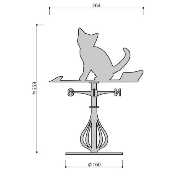 風見鶏　SSシリーズ　猫2