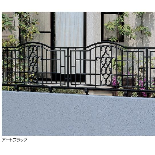 三協 鋳物フェンス ジョイラルB型  高さ：60cm + フリー支柱付（定価8,360円）