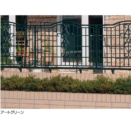 三協 鋳物フェンス ジョイラルB型  高さ：60cm + フリー支柱付（定価8,360円）の画像
