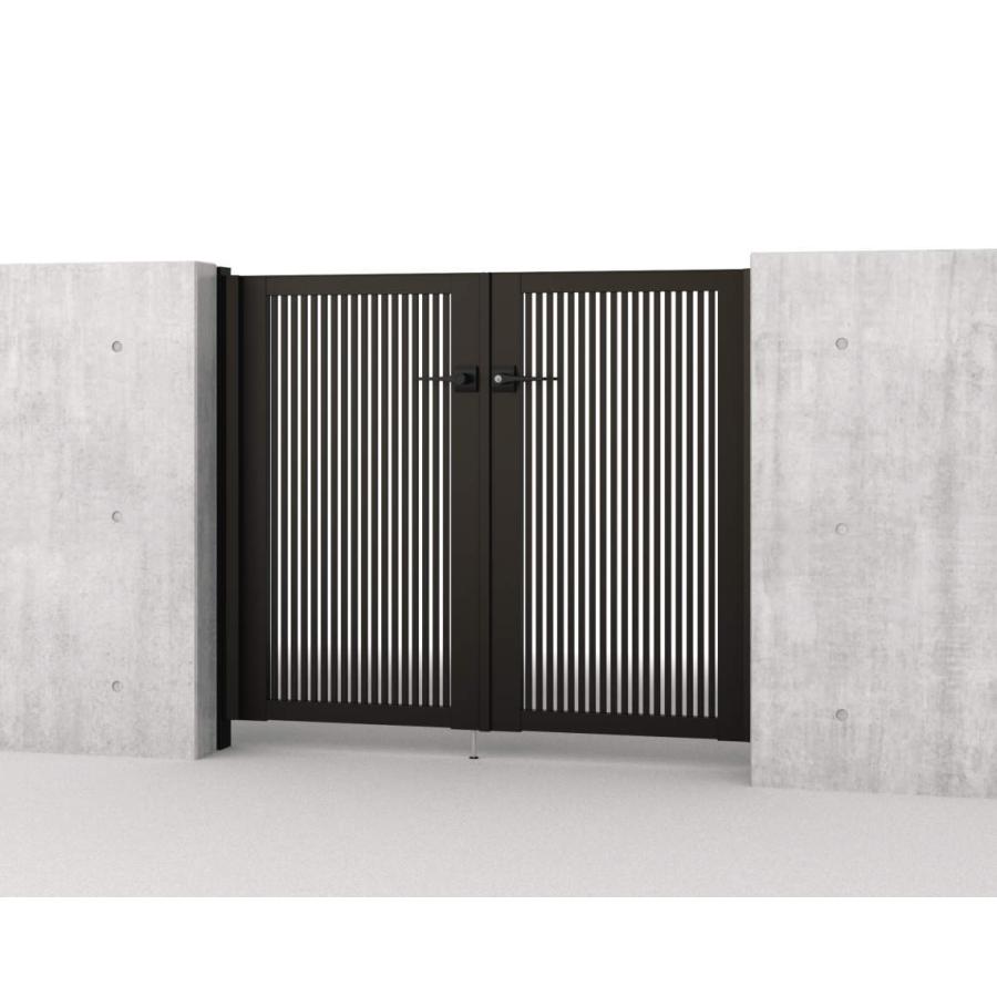 即納特典付き 三協アルミ形材門扉 レジリア T1型 06 10 両開き門柱式 激安特価 Zoetalentsolutions Com