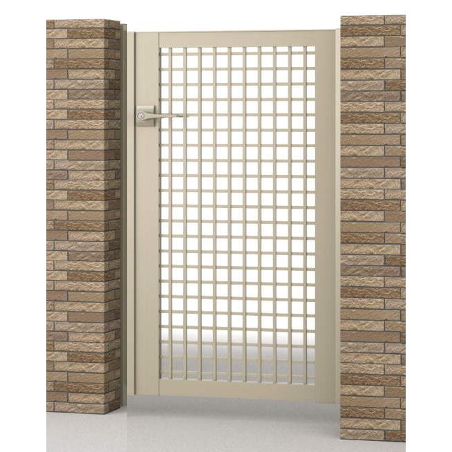 門扉 三協アルミ 三協アルミ形材門扉 レジリア TY型 07-12 片開き門柱式 : エムワン