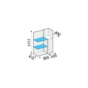 イナバ物置　MJX-135EP　(大型商品にて発送不可のため、近畿圏のみの販売商品です。）｜m1shop｜02