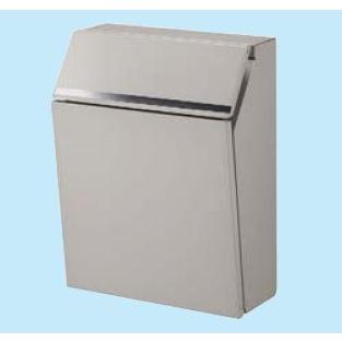 郵便ポスト LIXIL　東洋　プレイン　シャイングレー　前入れ前出し　壁付け用