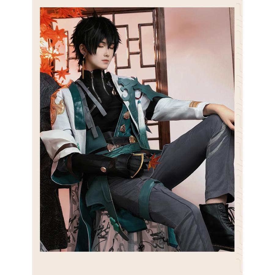 25【新品未使用】 猫屋小舗 崩壊スターレイル コスプレ　崩スタ　丹恒　私服　衣装　「西遞宏村」コラボ 　※ウィッグ　追加可能 【2344906897】(12688円)