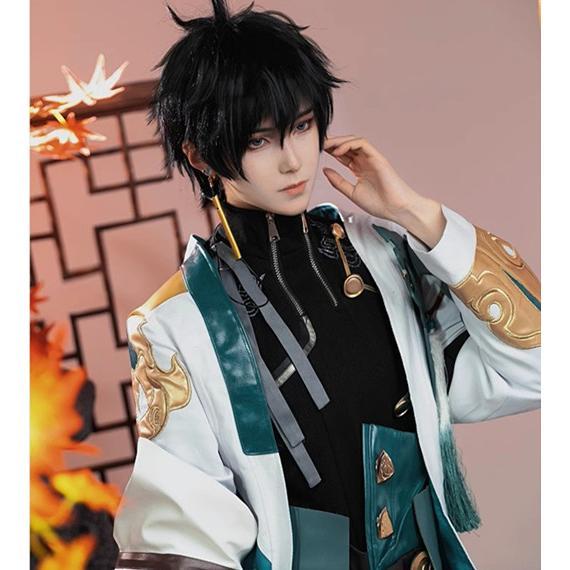 25【新品未使用】 猫屋小舗 崩壊スターレイル コスプレ　崩スタ　丹恒　私服　衣装　「西遞宏村」コラボ 　※ウィッグ　追加可能 【2344906897】(12688円)