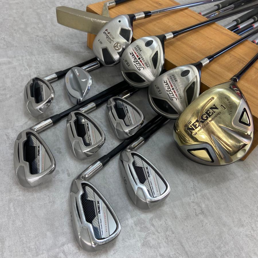 NEXGEN　タイトリスト　メンズゴルフ12本セット　右利き用　キャディバッグ NEXGEN ネクスジェン Titleist タイトリスト メンズゴルフ12本セット