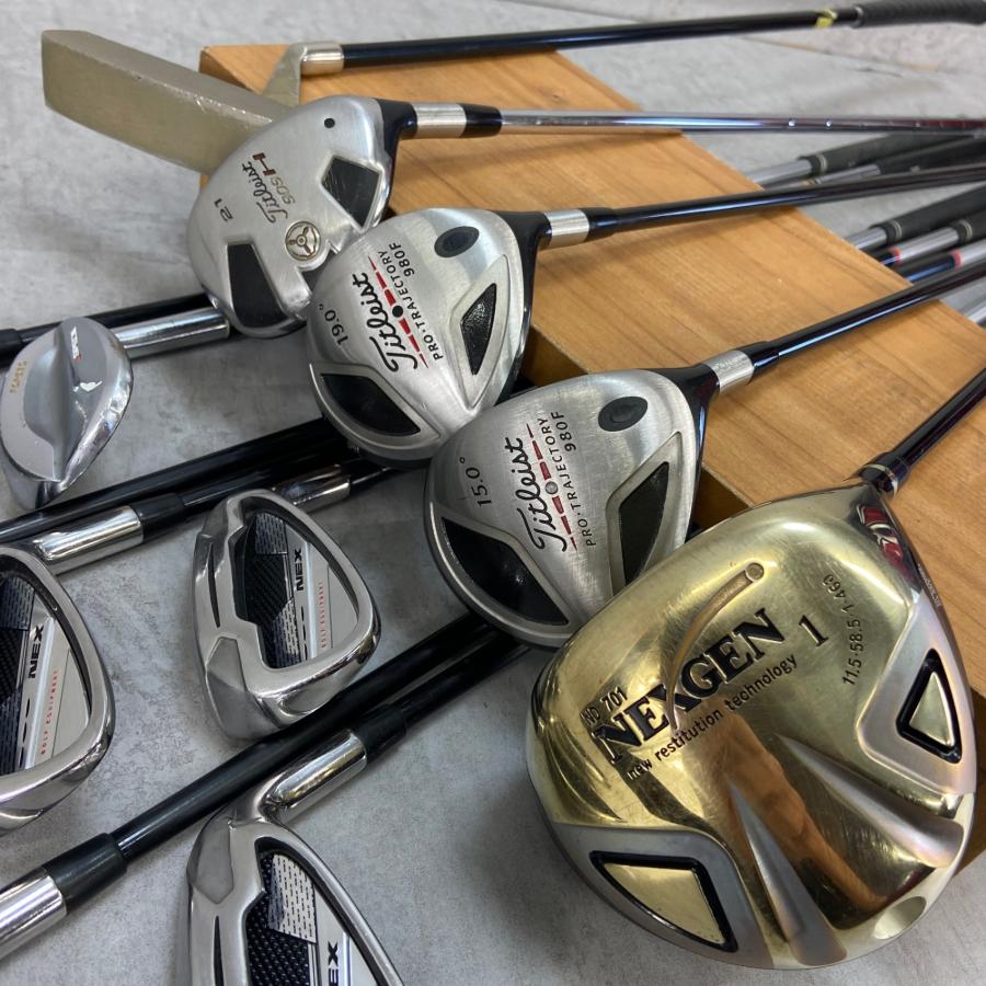 NEXGEN　タイトリスト　メンズゴルフ12本セット　右利き用　キャディバッグ NEXGEN ネクスジェン Titleist タイトリスト メンズゴルフ12本