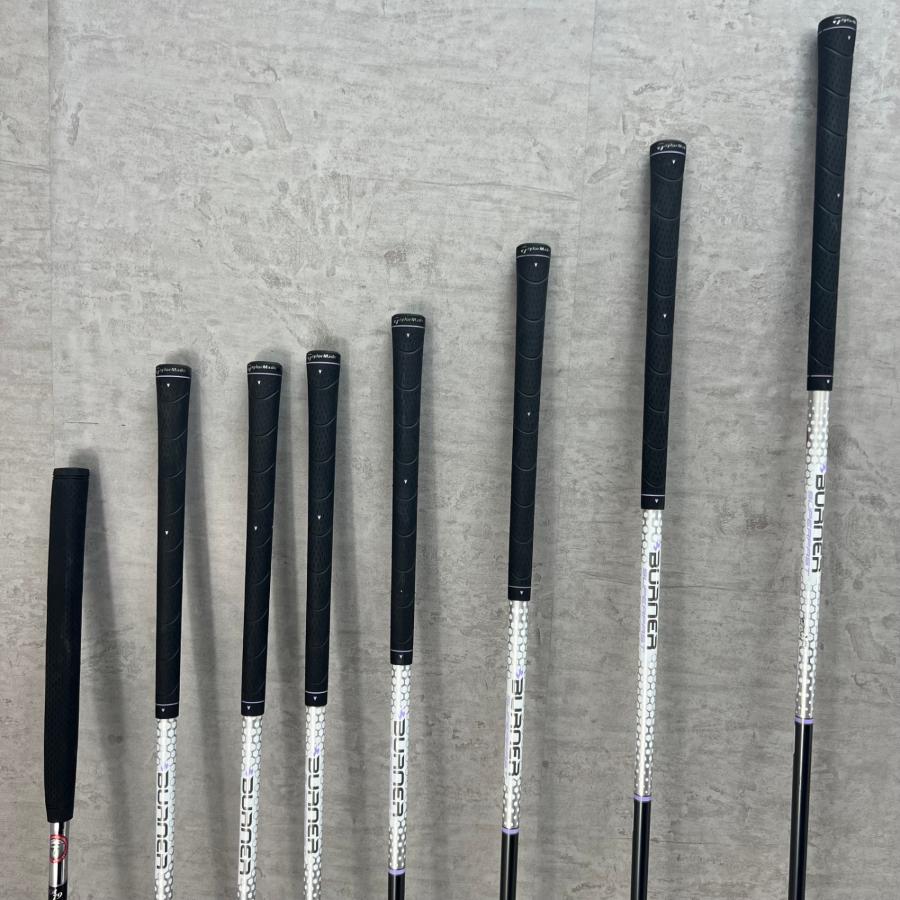 テーラーメイド　バーナー1.0　レディースゴルフ8本セット　カーボン　L　右利き テーラーメイド バーナー1.0 レディースゴルフ8本セット