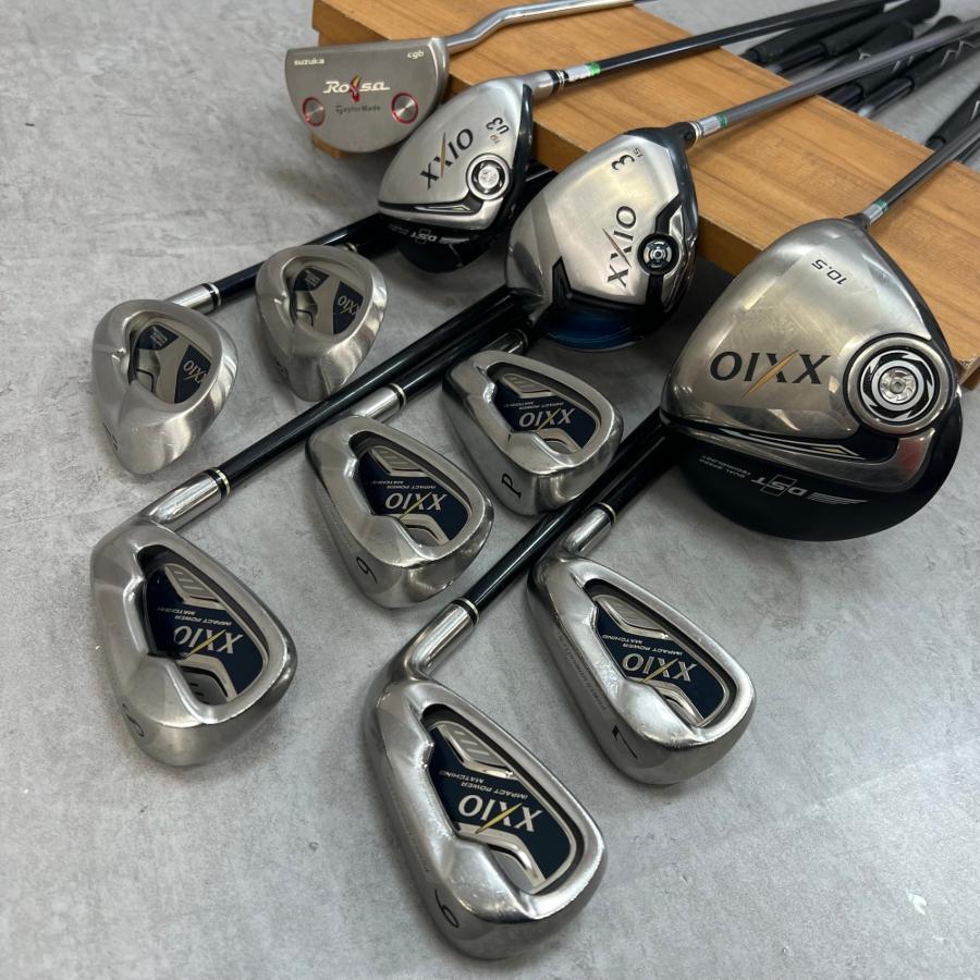 【激安‼️】TaylorMade テーラーメイド ゴルフクラブセット 男性右利き ゼクシオ テーラーメイド メンズゴルフ クラブセット 11本 右利き用