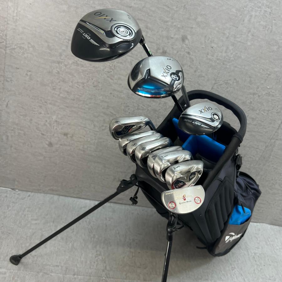【激安‼️】TaylorMade テーラーメイド ゴルフクラブセット 男性右利き ゼクシオ テーラーメイド メンズゴルフ クラブセット 11本 右利き用