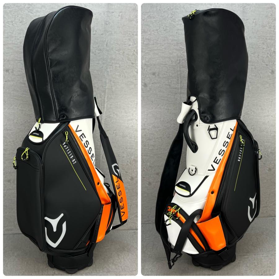 ヴェゼル ゴルフ用 キャディバッグ カート式 10型 VESSEL バック