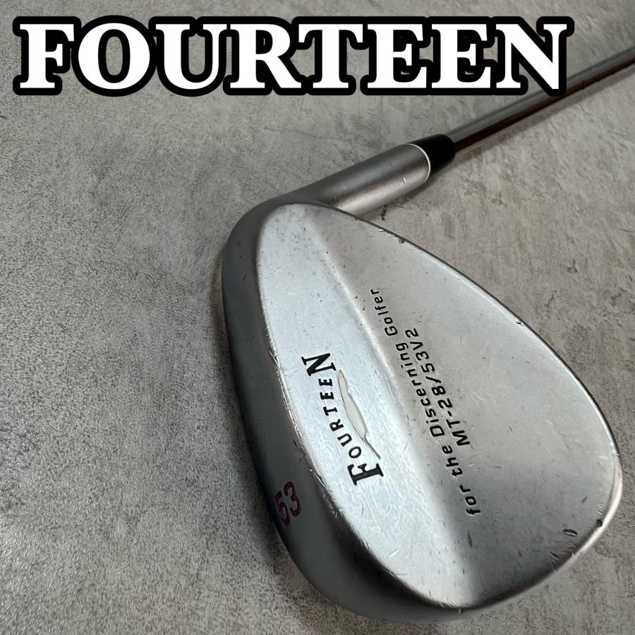 FOURTEEN フォーティーン MT-28 53V2 メンズゴルフ アプローチウェッジ 
