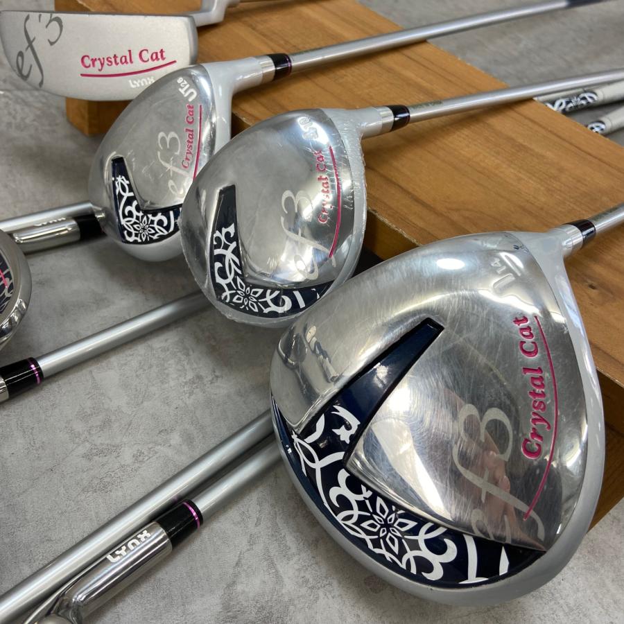 リンクス　クリスタルキャット　レディースゴルフ9本セット　カーボン　L　右利き用 Amazon.co.jp: リンクス ゴルフ クリスタルキャット AGチューン