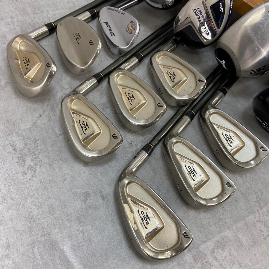 MIZUNO ミズノ TaylorMade テーラーメイド メンズゴルフ14本セット 右