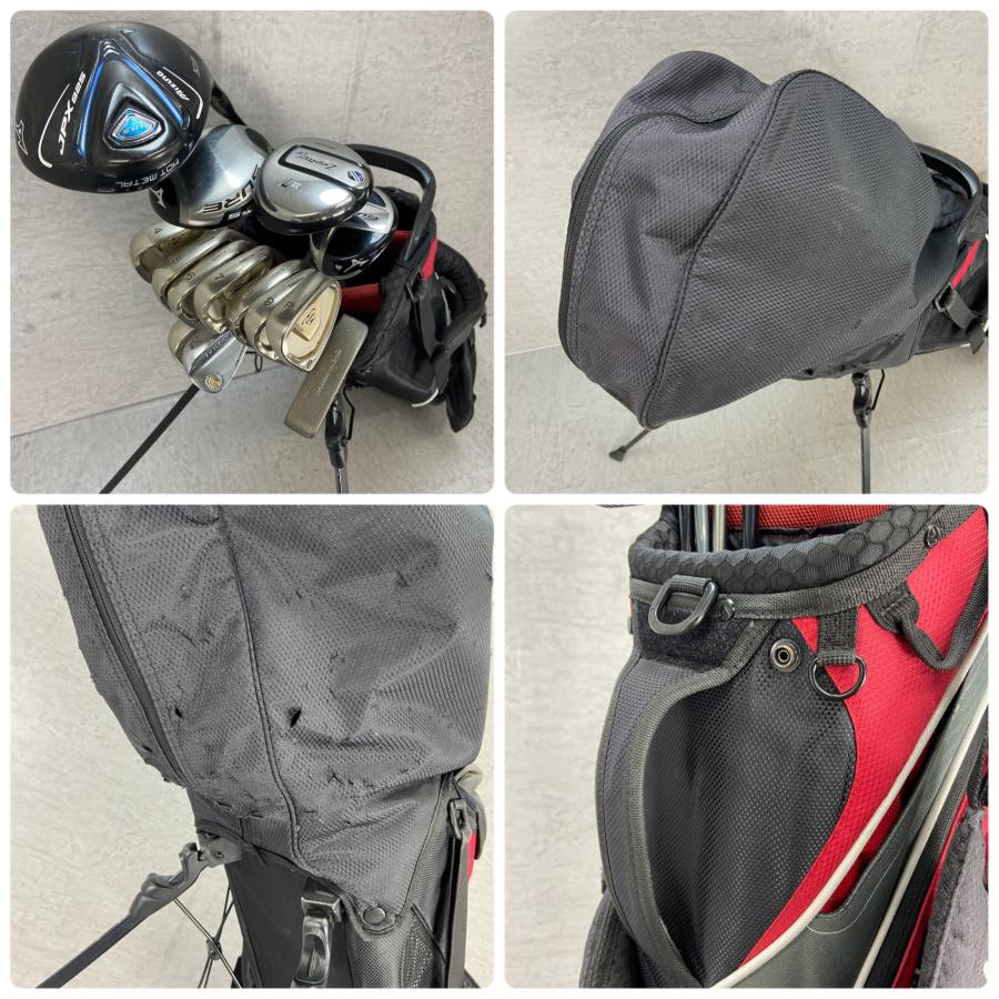 ミズノ　テーラーメイド　メンズゴルフ14本セット　右利き用　キャディバッグ　入門 MIZUNO ミズノ TaylorMade テーラーメイド メンズゴルフ14本セット 右