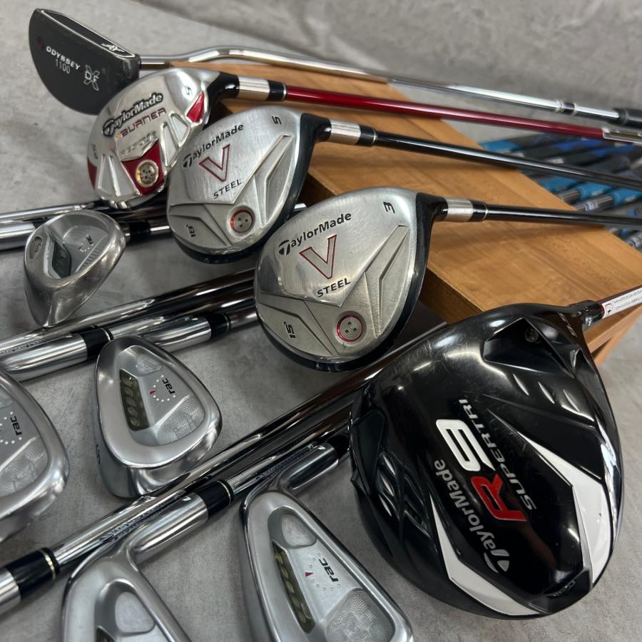 初心者　テーラーメイド 　ゴルフセット　14本セット　メンズ右利き　MIZUNO テーラーメイド ミズノ メンズゴルフ クラブセット 14本 右利き用