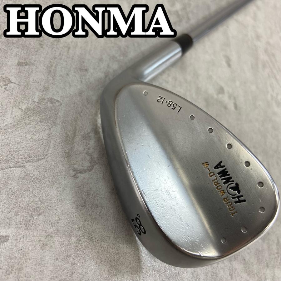 本間ゴルフ - HONMA　ホンマ　TOUR　WORLD ツアーワールド　メンズゴルフウェッジ　SW　サンド　58°　S200　右利き用　ダイナミックゴールド HONMA ホンマ TOUR WORLD ツアーワールド メンズゴルフウェッジ SW