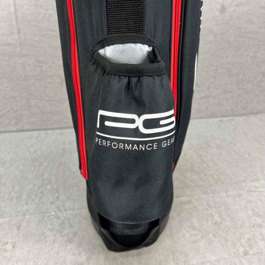 パフォーマンスギア ゴルフ スタンド式キャディバッグ 約8型 ブラック