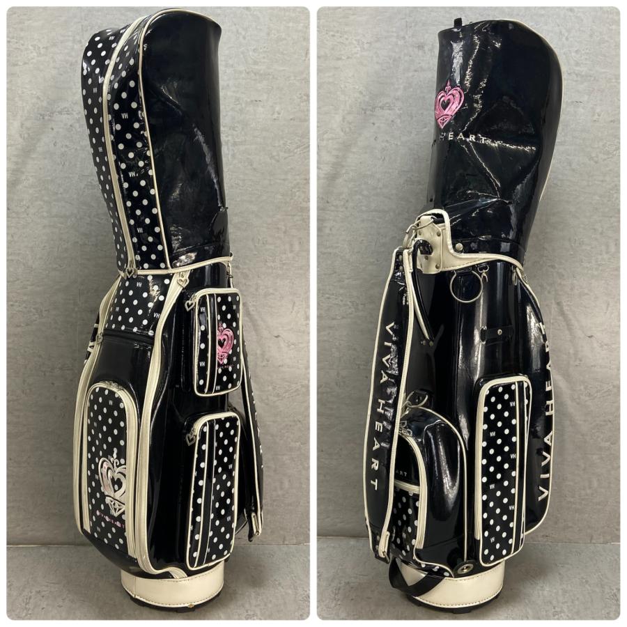 ティアドロップ　ビバハート　レディースゴルフ9本　L　右利き用　キャディバッグ ティアドロップビバハートレディースゴルフ9本L右利き用キャディ