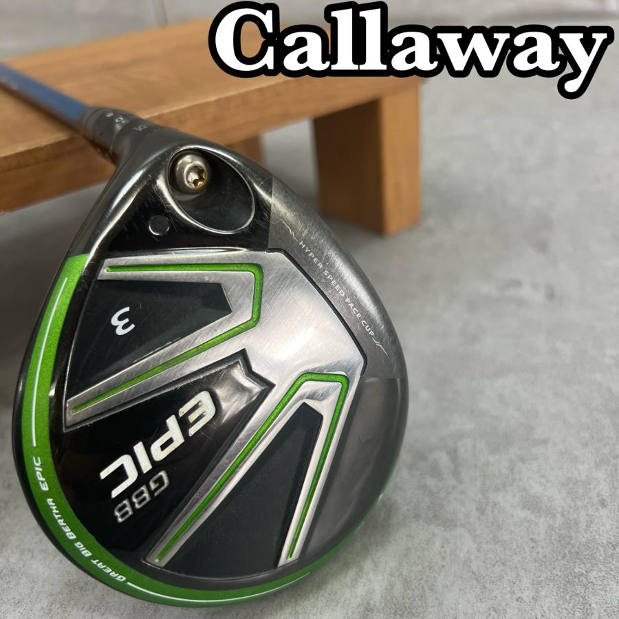 Callaway Golf - 希少！GBB エピック　レフティ3Wフェアウェイウッド レフティー キャロウェイ エピック GBB メンズゴルフ 3W