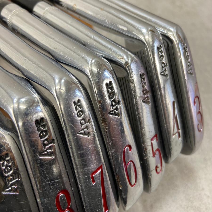 ベンホーガン エーペックス メンズゴルフ アイアン8本セット スチール