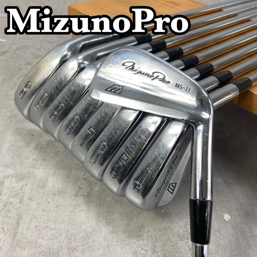 MIZUNO Pro ミズノプロ　MS-11 アイアン　10本　セット ミズノプロ MS-11 メンズゴルフ アイアンセット 9本 S 右利き用 Mizuno